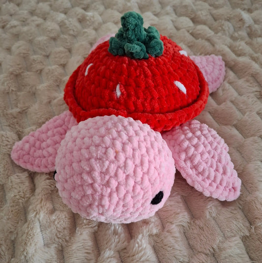 Grande tortue fraise 🍓 Ma boutique